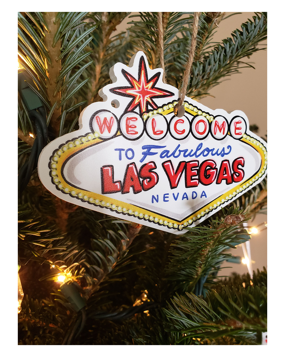 The Fabulous Las Vegas Christmas Tree Ornament 