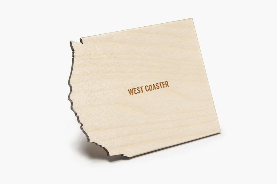 West Coaster Wood Coaster